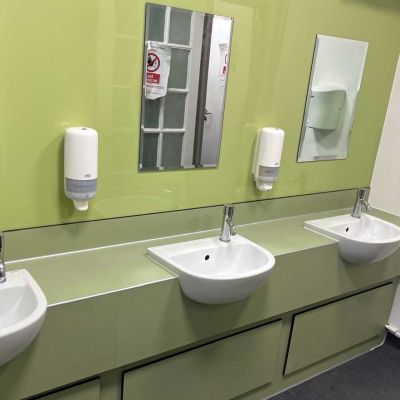 Toilet Core Refurbishment at Greenwich University